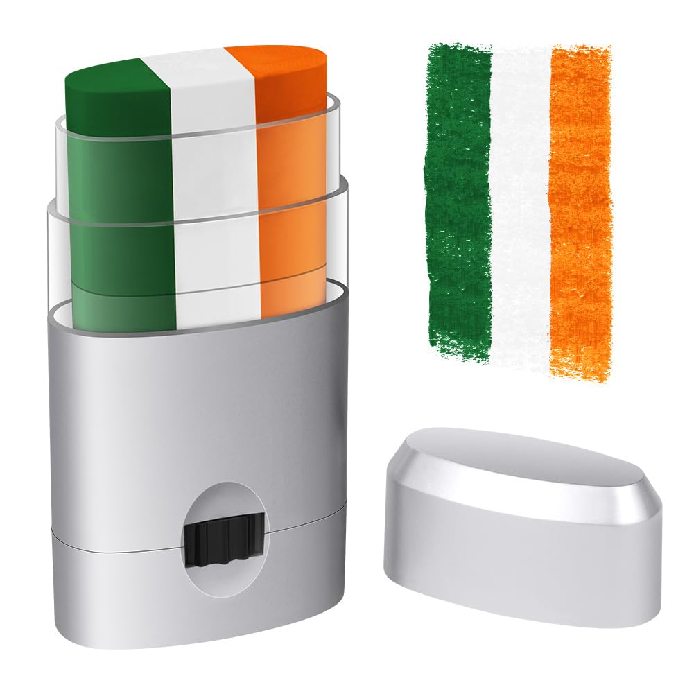Republic of Ireland Face Paint Crayons — National Colours 6 Pack