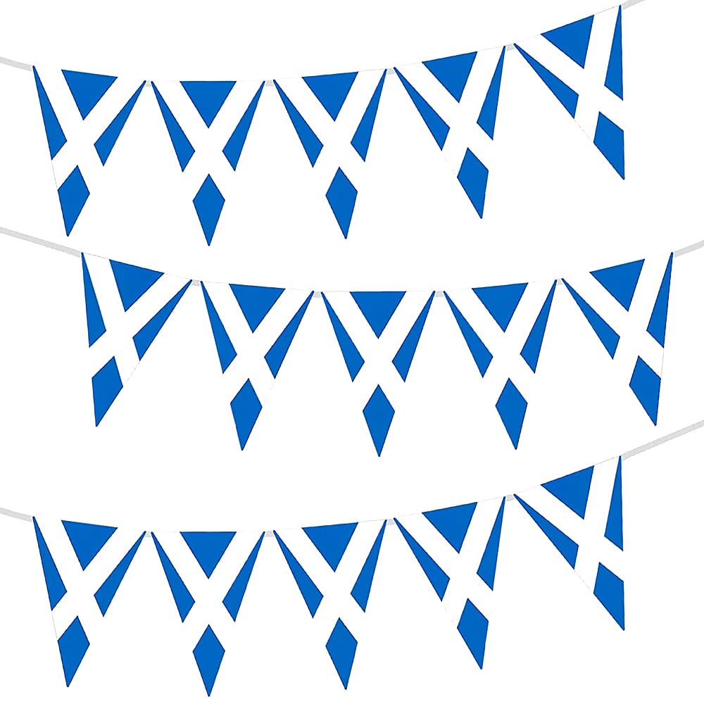 Saltire Bunting — 10m Scotland Flag Garland