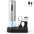 Electric Wine Opener — Rechargeable Bottle Opener Set