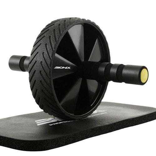 Ab Roller Wheel — Dual-Wheel Knee Pad Set
