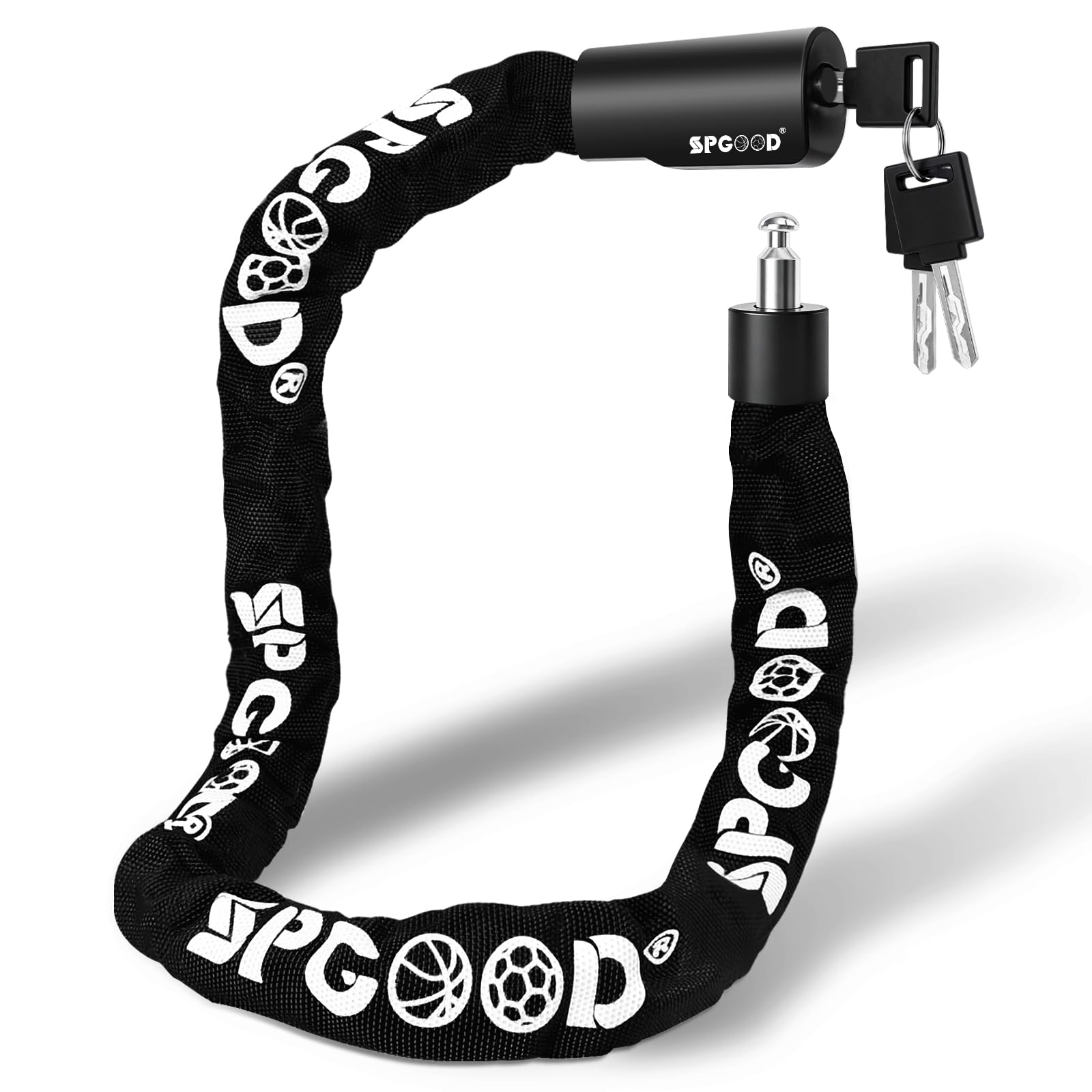 Bike Lock — 16mm U-Lock + Cable Heavy Duty