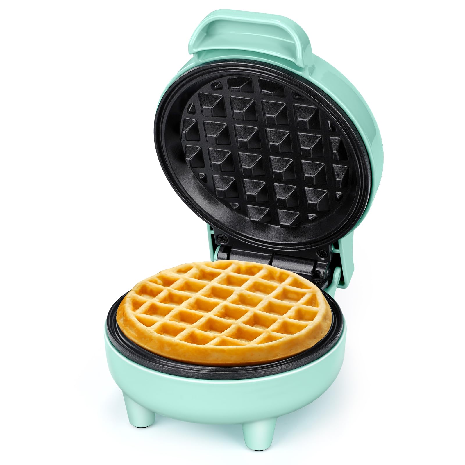 Mini Waffle Maker — 4-Inch Round Single Plate