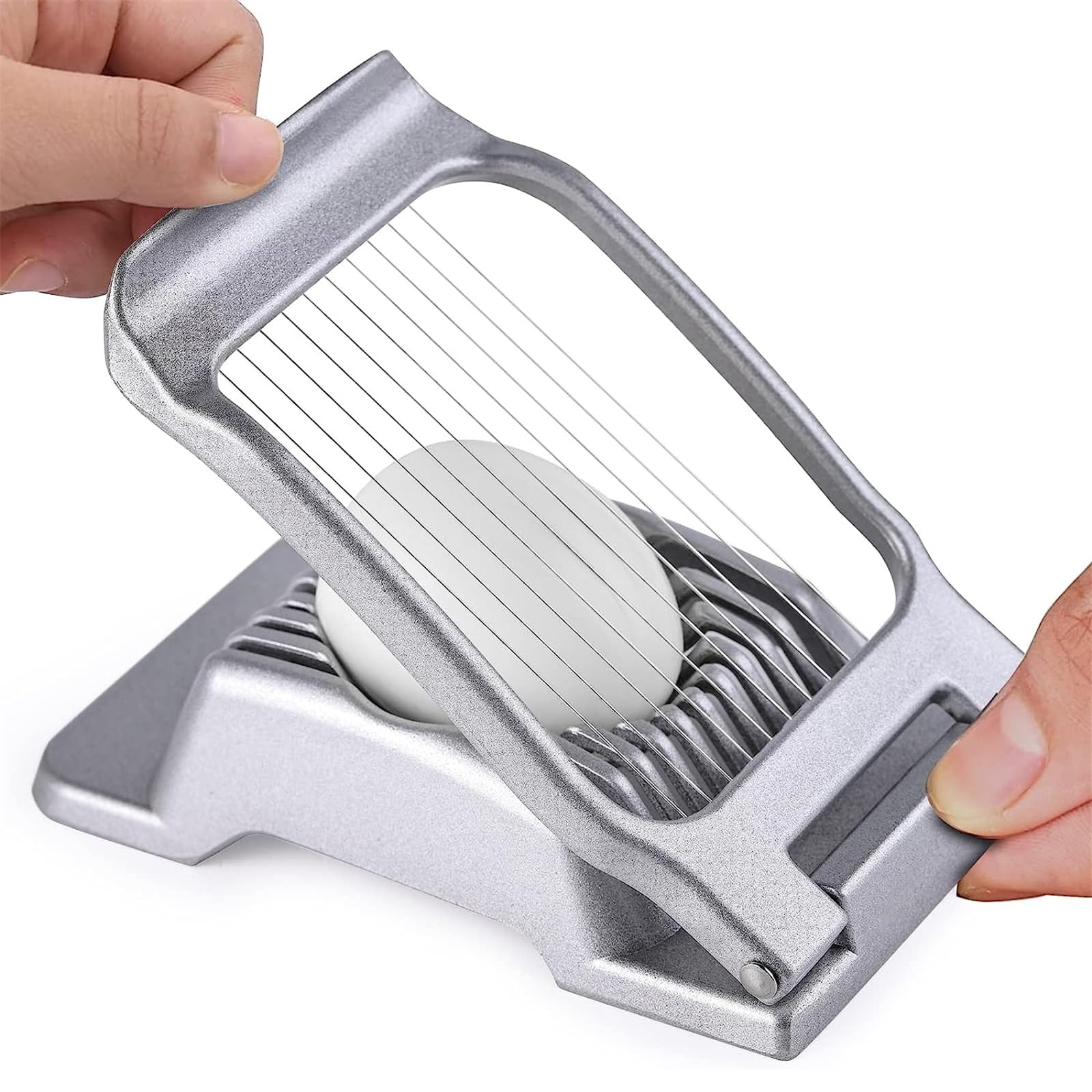 Stainless Steel Egg Slicer — Wire Cut Plate