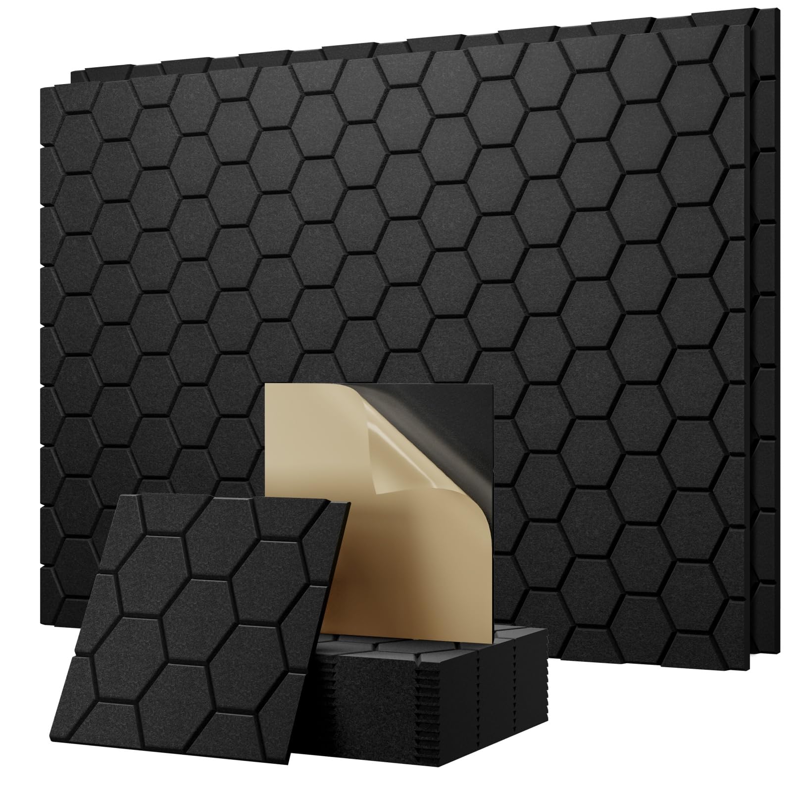 Acoustic Foam Panels — Studio Sound Treatment 12pc