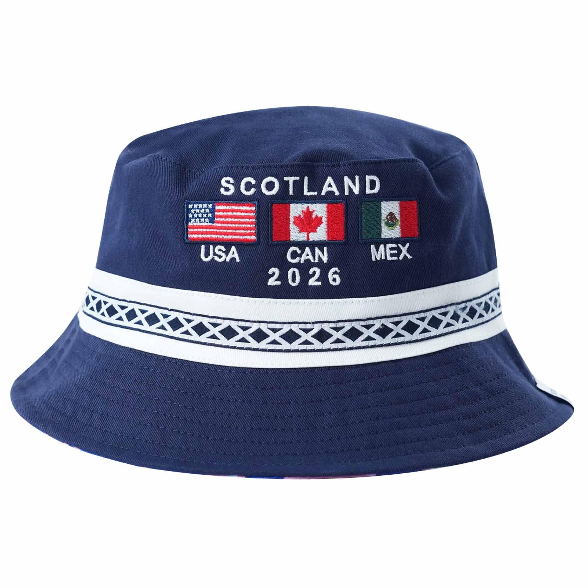 Tartan Bucket Hat — Scotland Fan Headwear